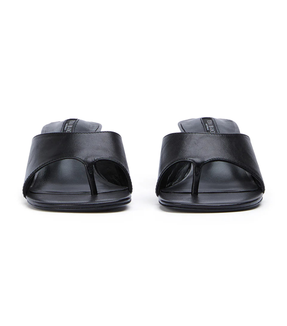 TONY BIANCO KRUZ THONG BLACK - Shoe Market NYC