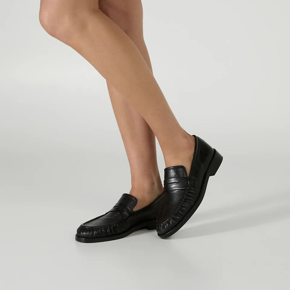 TONY BIANCO LIBBY LOAFERS -BLACK VINTAGE