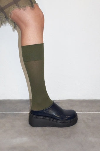 MIISTA Kristi Navy Pull Mules