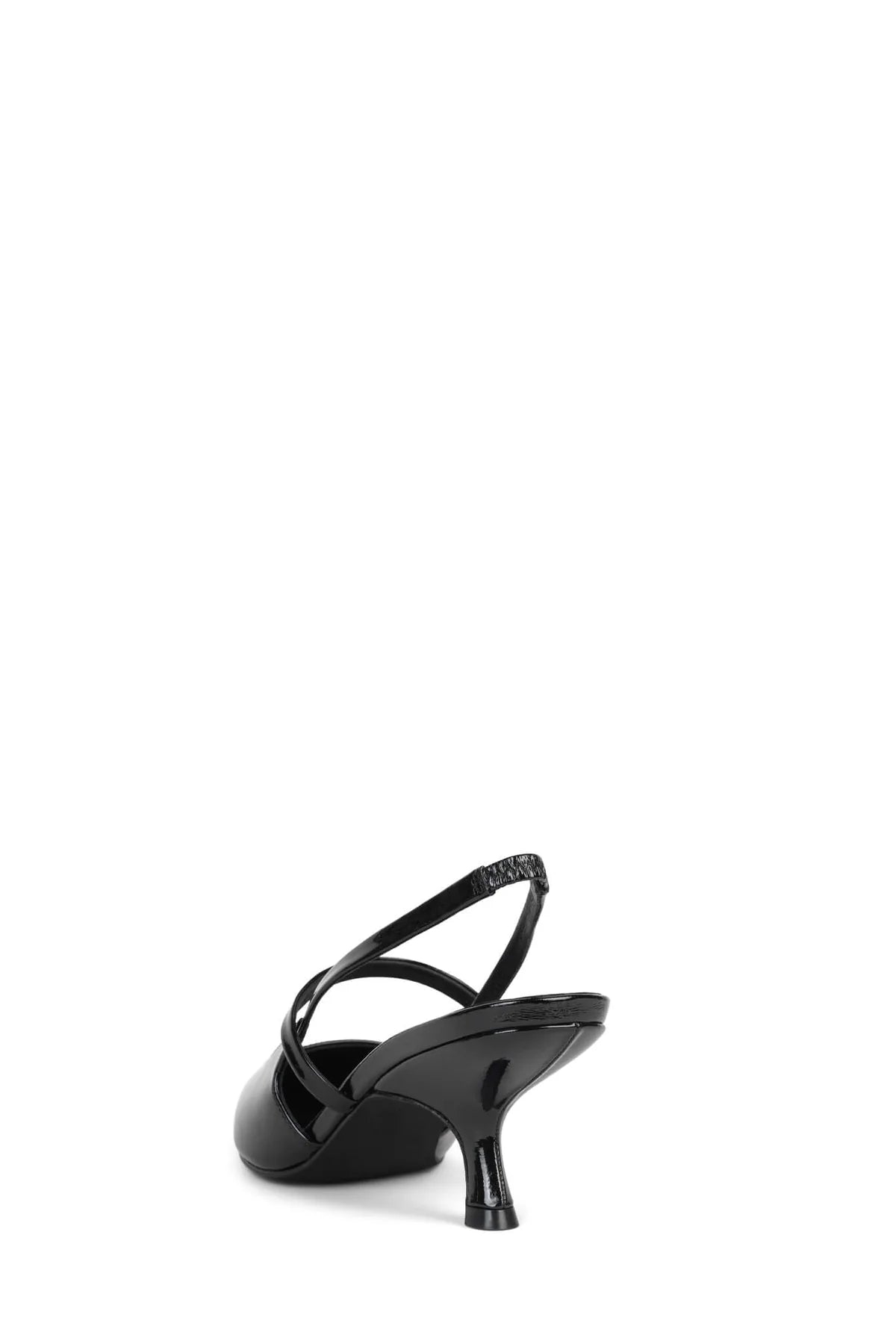 JEFFREY CAMPBELL TANYA SS MHCT SLINGPUMP BLACK PATENT