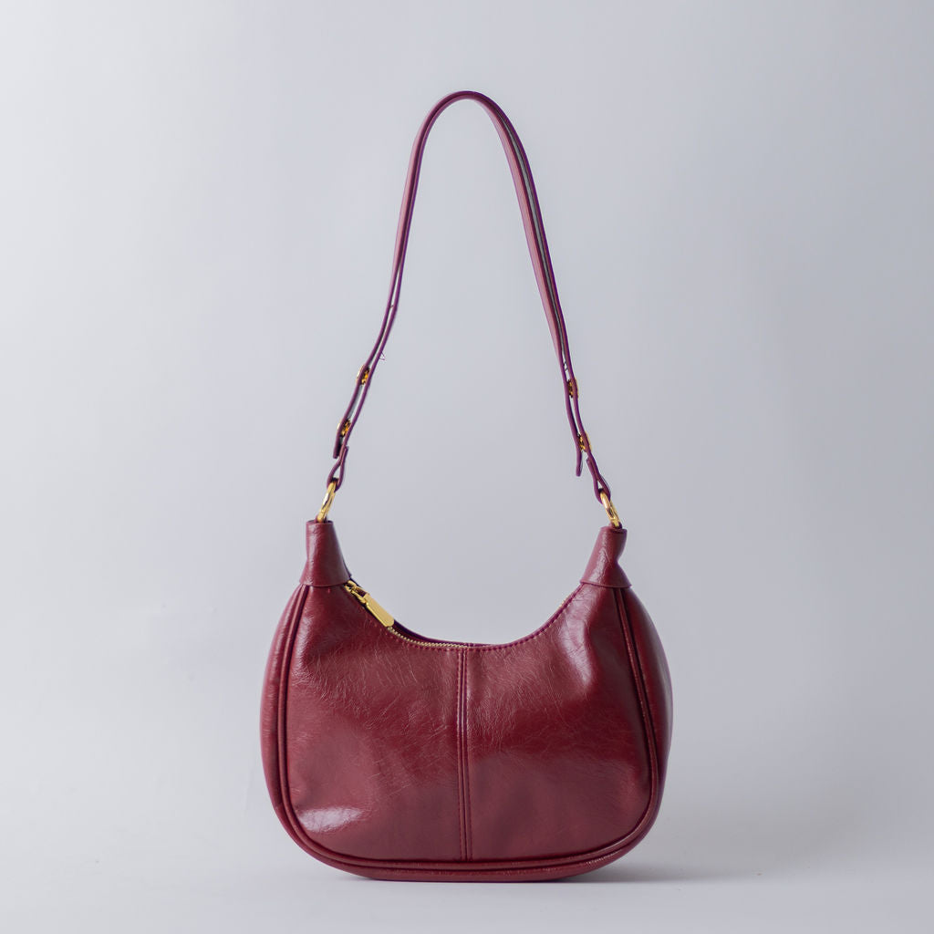 SIMPLE VEGAN SHOULDER-RED