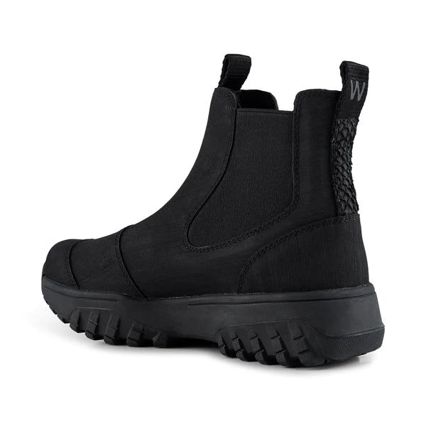 WODEN MAGDA RUBBER TRACK BOOT - BLK