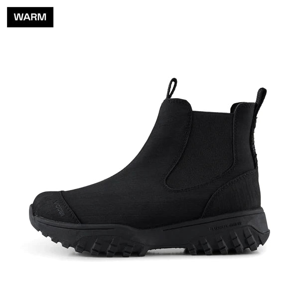 WODEN MAGDA RUBBER TRACK BOOT - BLK