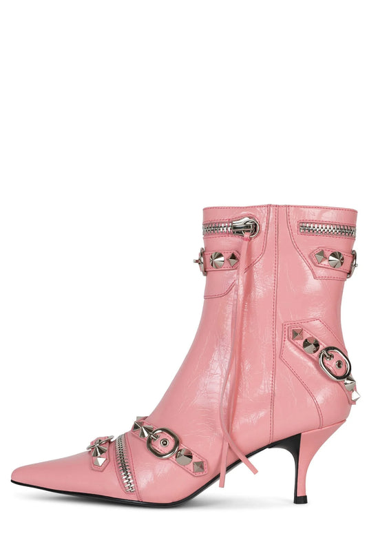 JEFFREY CAMPBELL ALT ROCK - MH ANKLE BOOT PINK